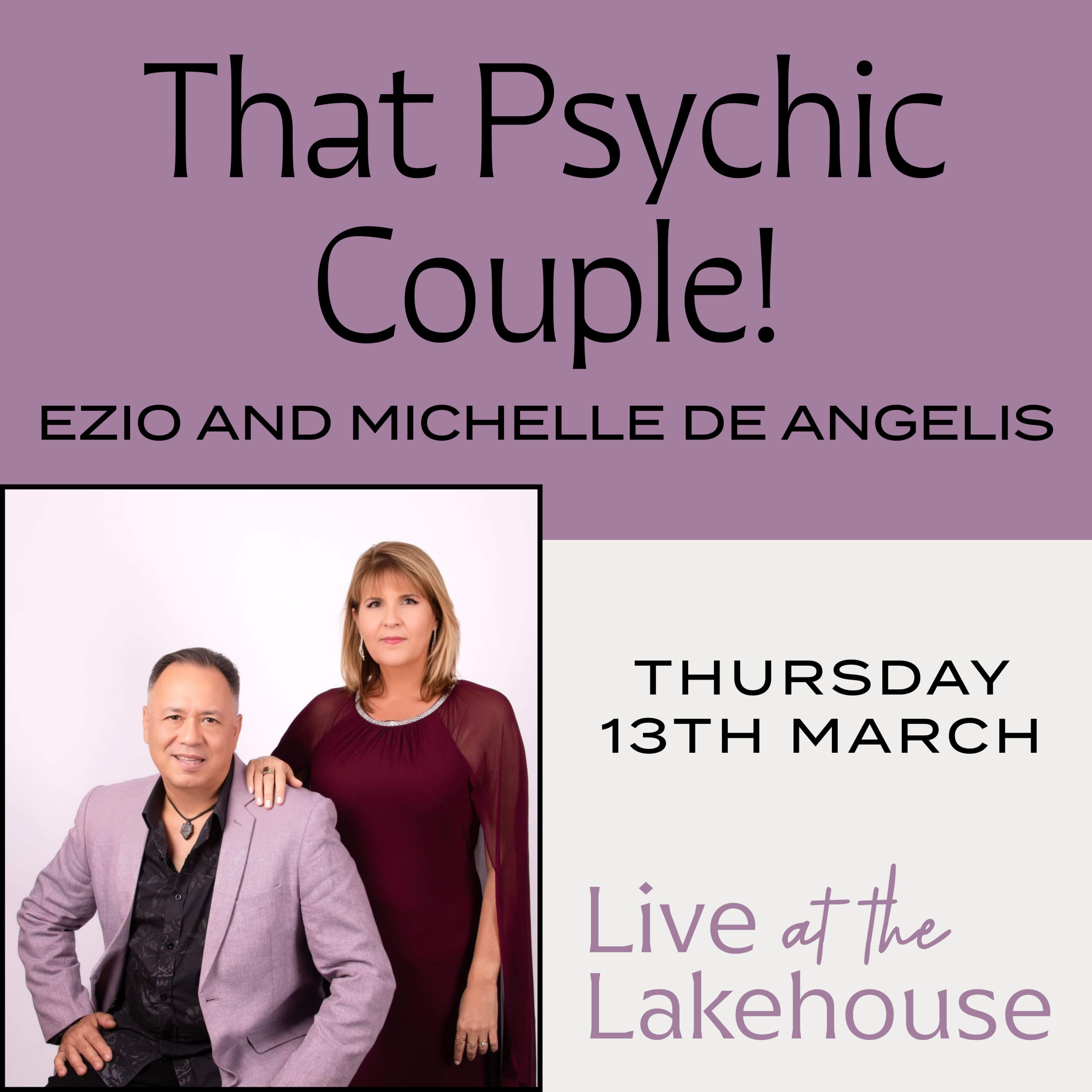 That Psychic Couple connect to your loved ones in the spirit world!